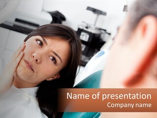 Dentistry Painful Treatment PowerPoint Template