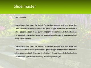 Plant Exterior Backyard PowerPoint Template