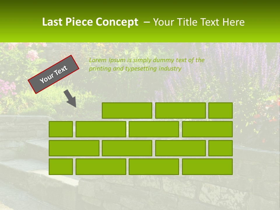 Plant Exterior Backyard PowerPoint Template
