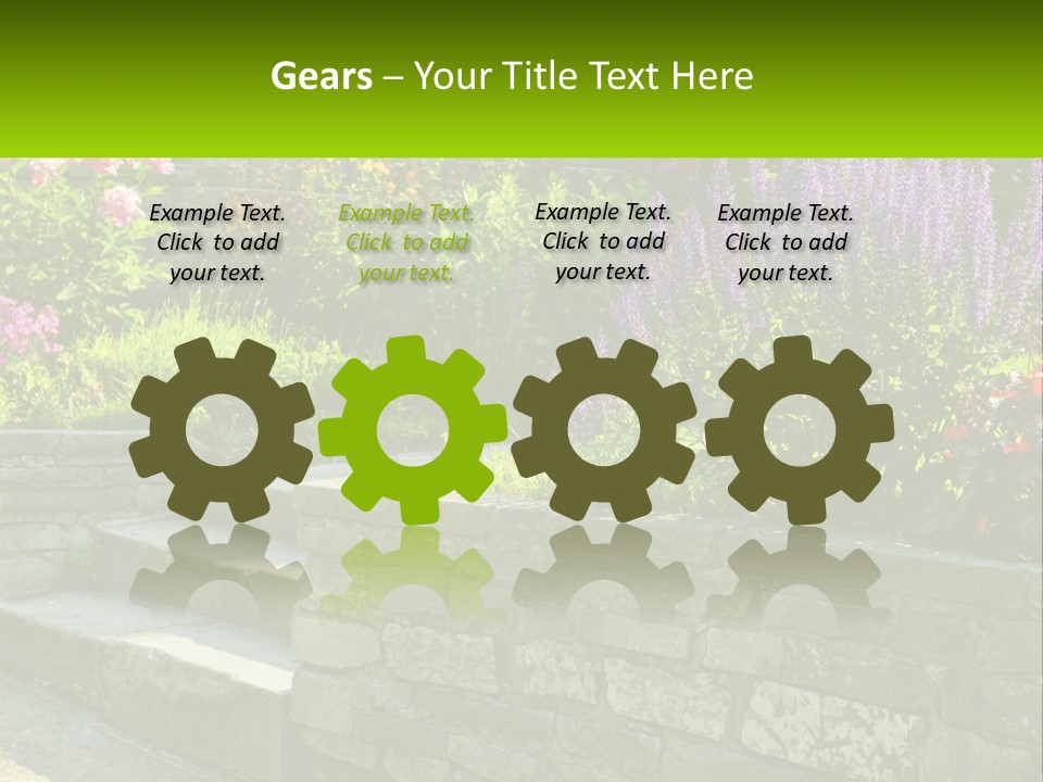 Plant Exterior Backyard PowerPoint Template