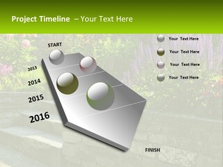 Plant Exterior Backyard PowerPoint Template