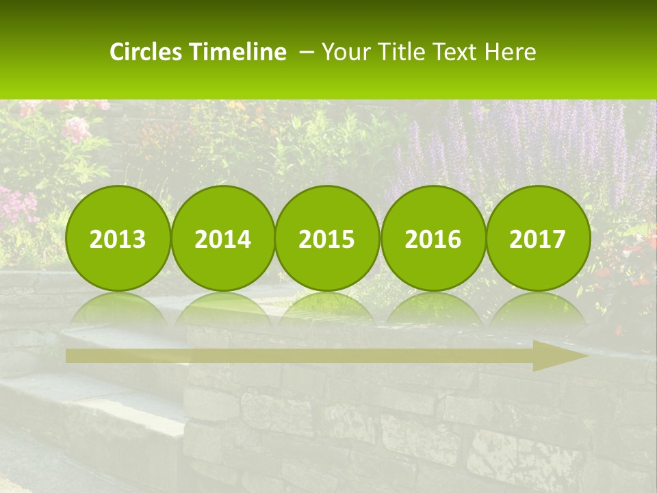 Plant Exterior Backyard PowerPoint Template