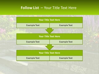 Plant Exterior Backyard PowerPoint Template