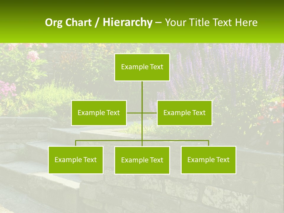 Plant Exterior Backyard PowerPoint Template