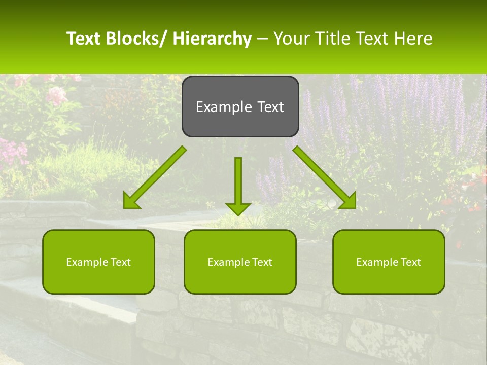 Plant Exterior Backyard PowerPoint Template