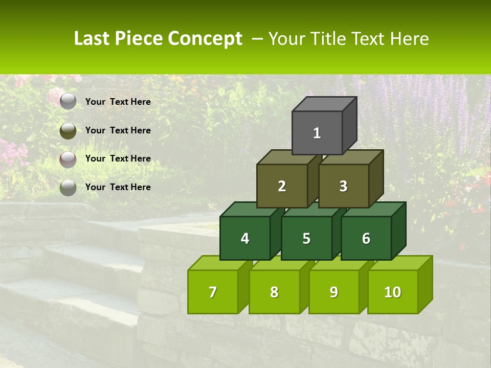 Plant Exterior Backyard PowerPoint Template