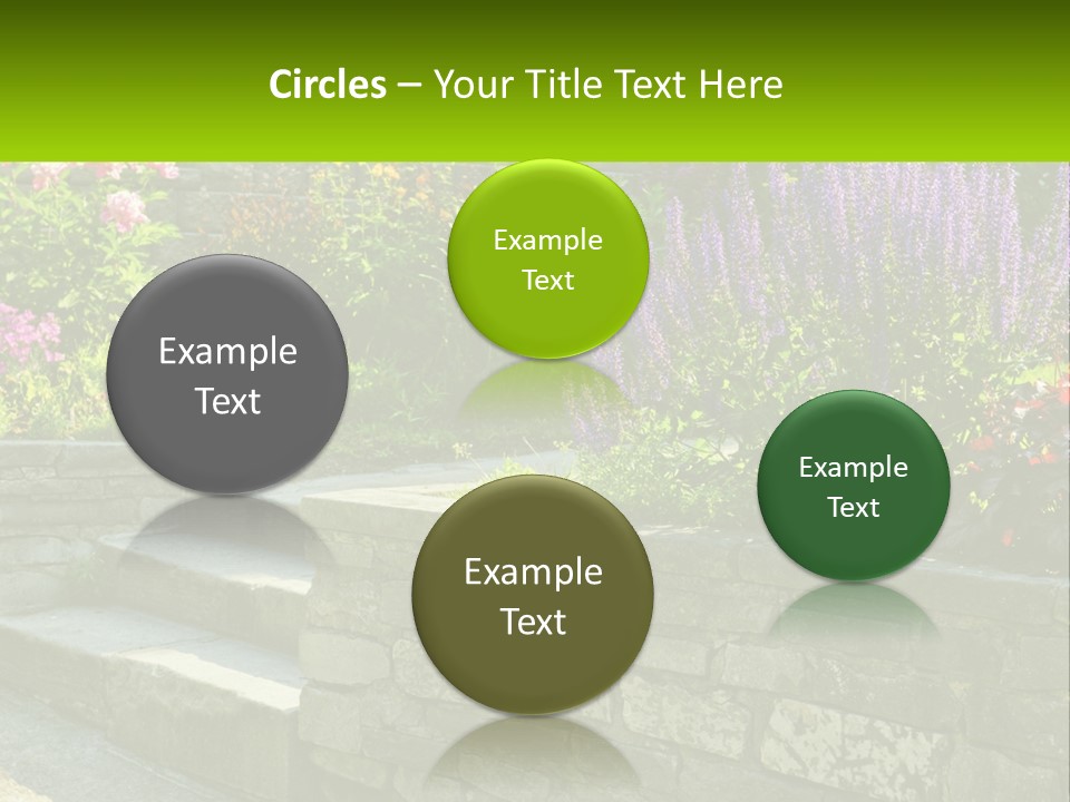 Plant Exterior Backyard PowerPoint Template