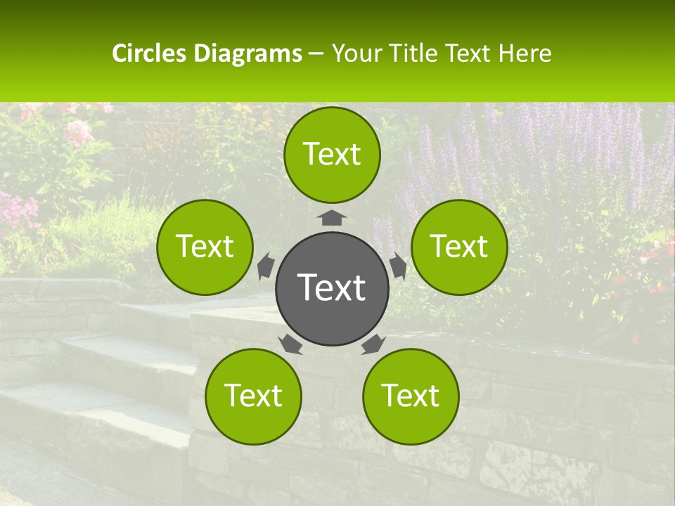 Plant Exterior Backyard PowerPoint Template