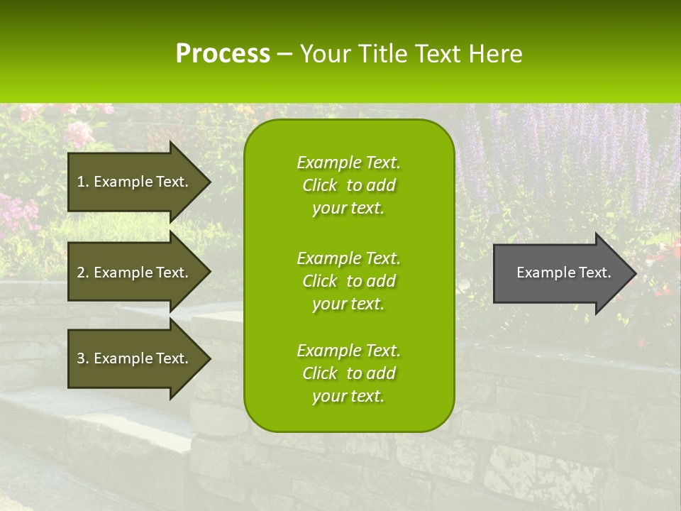 Plant Exterior Backyard PowerPoint Template