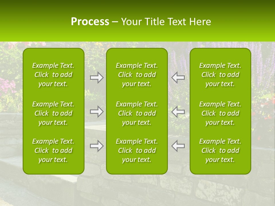 Plant Exterior Backyard PowerPoint Template