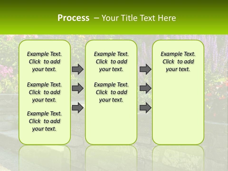 Plant Exterior Backyard PowerPoint Template
