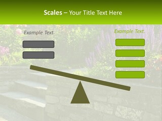 Plant Exterior Backyard PowerPoint Template