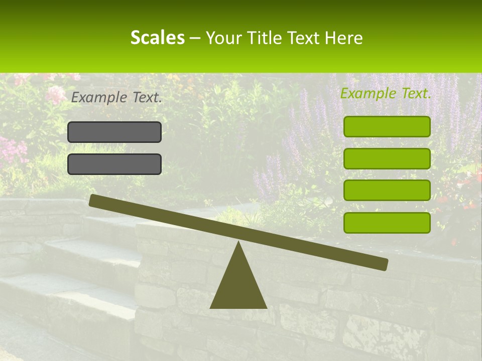 Plant Exterior Backyard PowerPoint Template