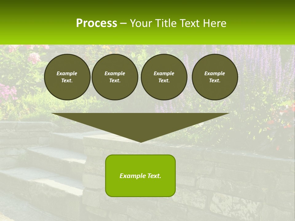Plant Exterior Backyard PowerPoint Template