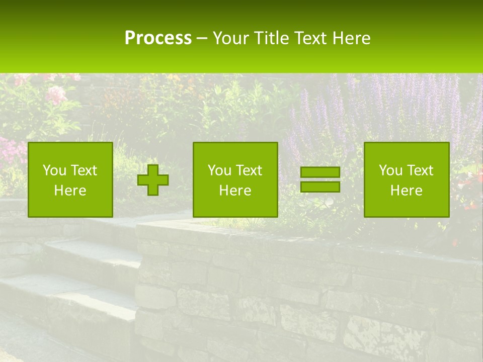 Plant Exterior Backyard PowerPoint Template