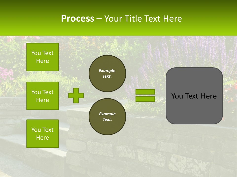 Plant Exterior Backyard PowerPoint Template