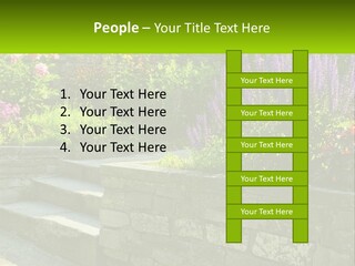 Plant Exterior Backyard PowerPoint Template