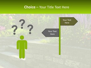 Plant Exterior Backyard PowerPoint Template