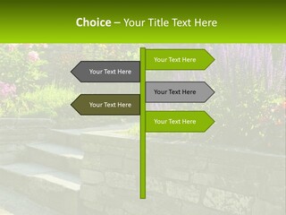 Plant Exterior Backyard PowerPoint Template