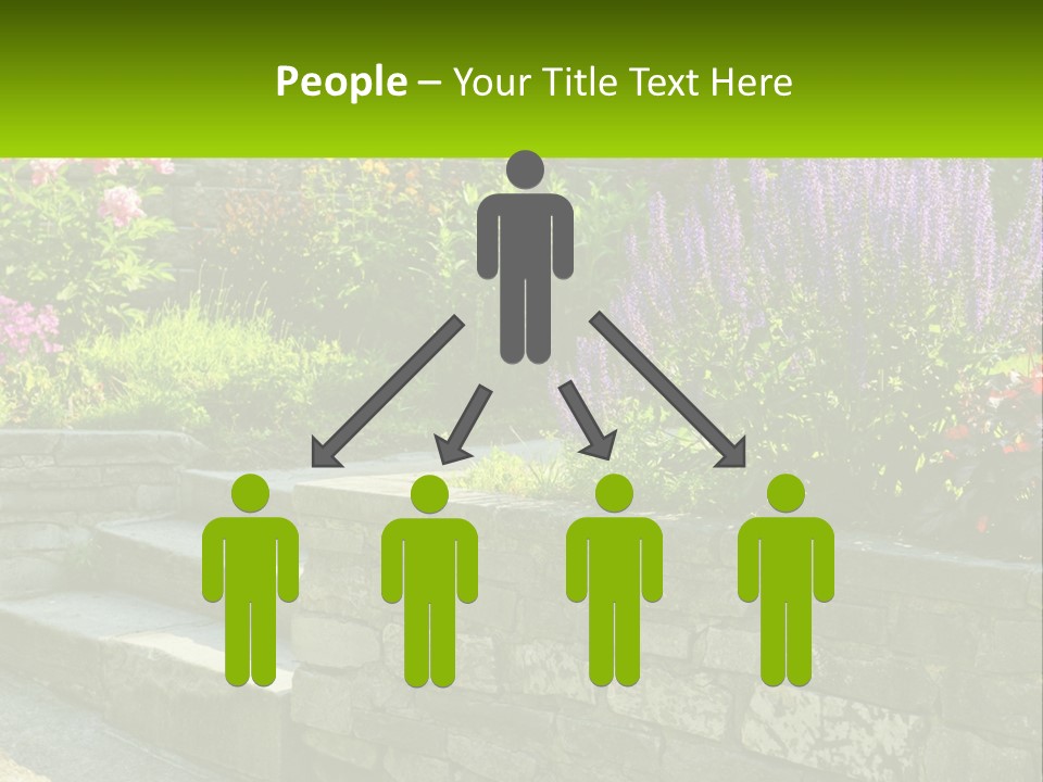 Plant Exterior Backyard PowerPoint Template