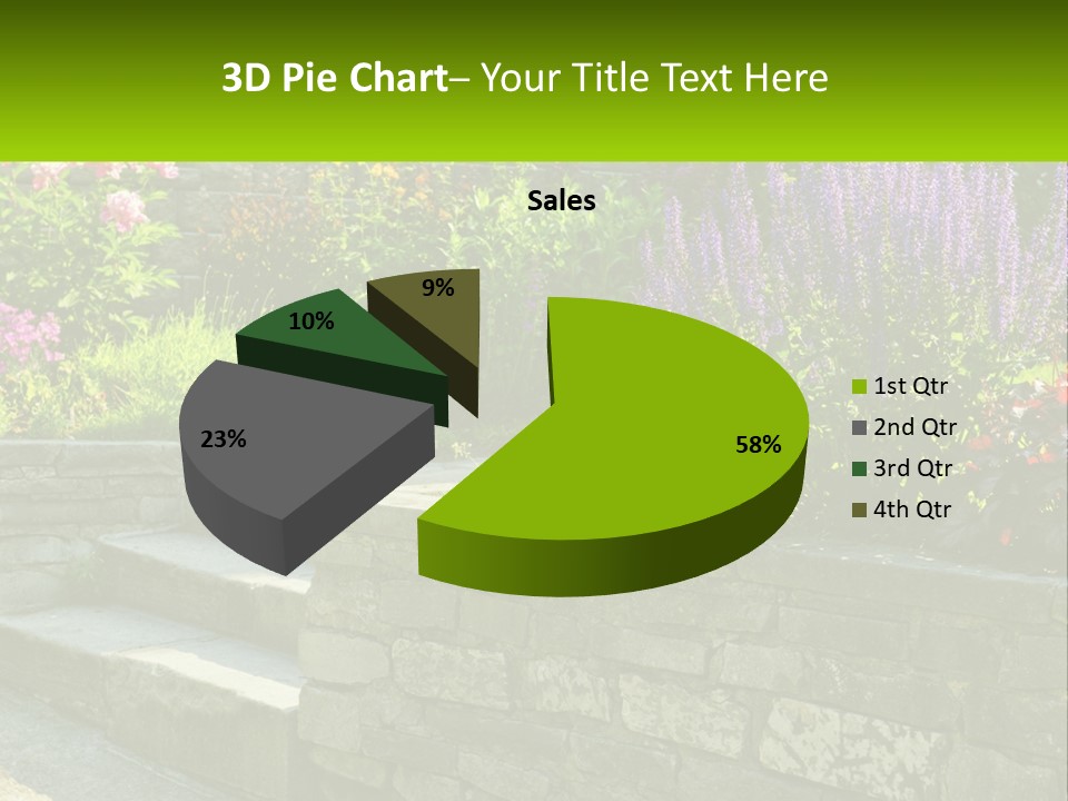 Plant Exterior Backyard PowerPoint Template
