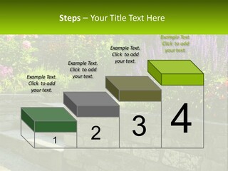 Plant Exterior Backyard PowerPoint Template