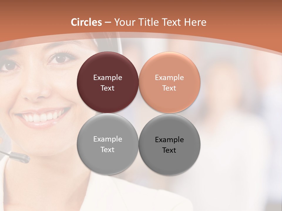 Customer Telemarketing Hispanic PowerPoint Template