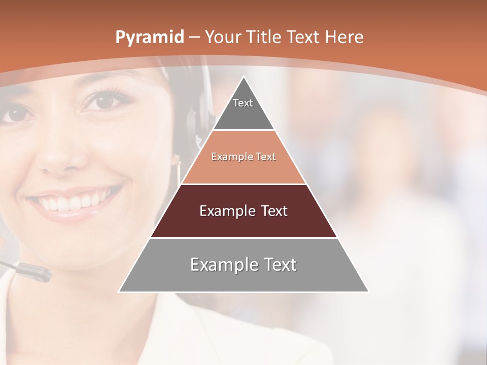 Customer Telemarketing Hispanic PowerPoint Template