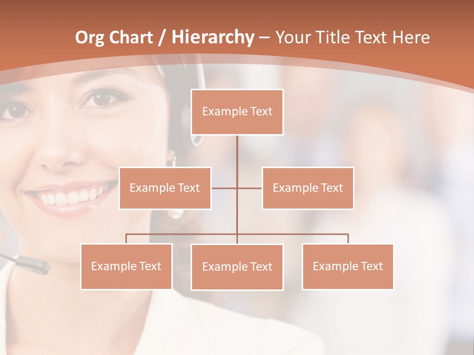 Customer Telemarketing Hispanic PowerPoint Template