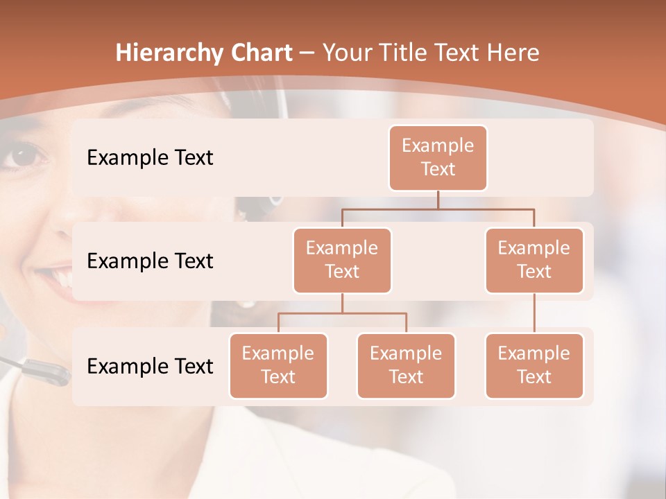 Customer Telemarketing Hispanic PowerPoint Template