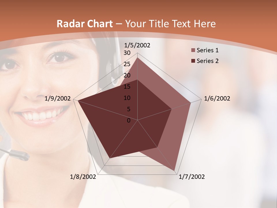 Customer Telemarketing Hispanic PowerPoint Template