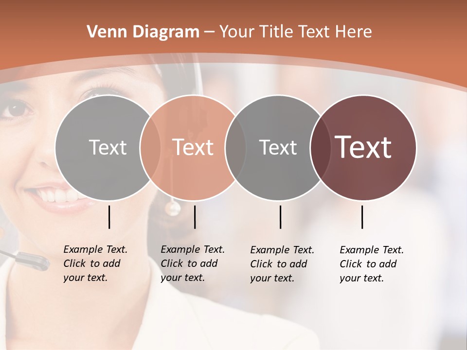 Customer Telemarketing Hispanic PowerPoint Template
