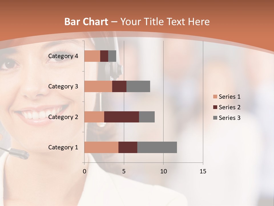 Customer Telemarketing Hispanic PowerPoint Template