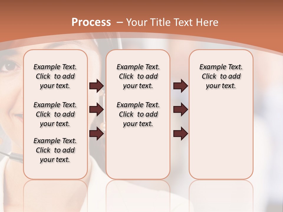 Customer Telemarketing Hispanic PowerPoint Template
