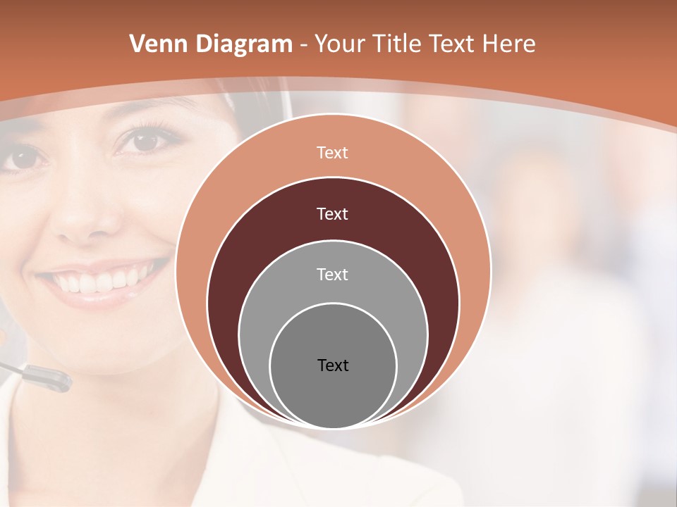 Customer Telemarketing Hispanic PowerPoint Template