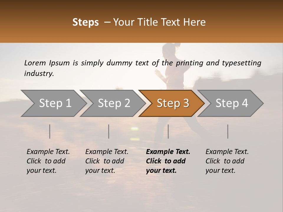 Fit Park Fall PowerPoint Template