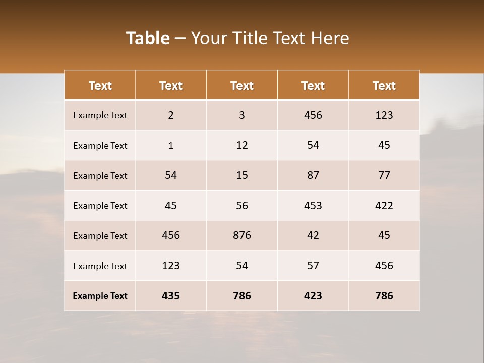 Fit Park Fall PowerPoint Template