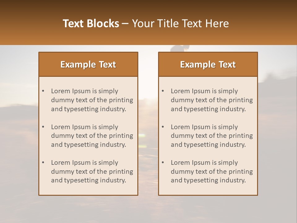 Fit Park Fall PowerPoint Template