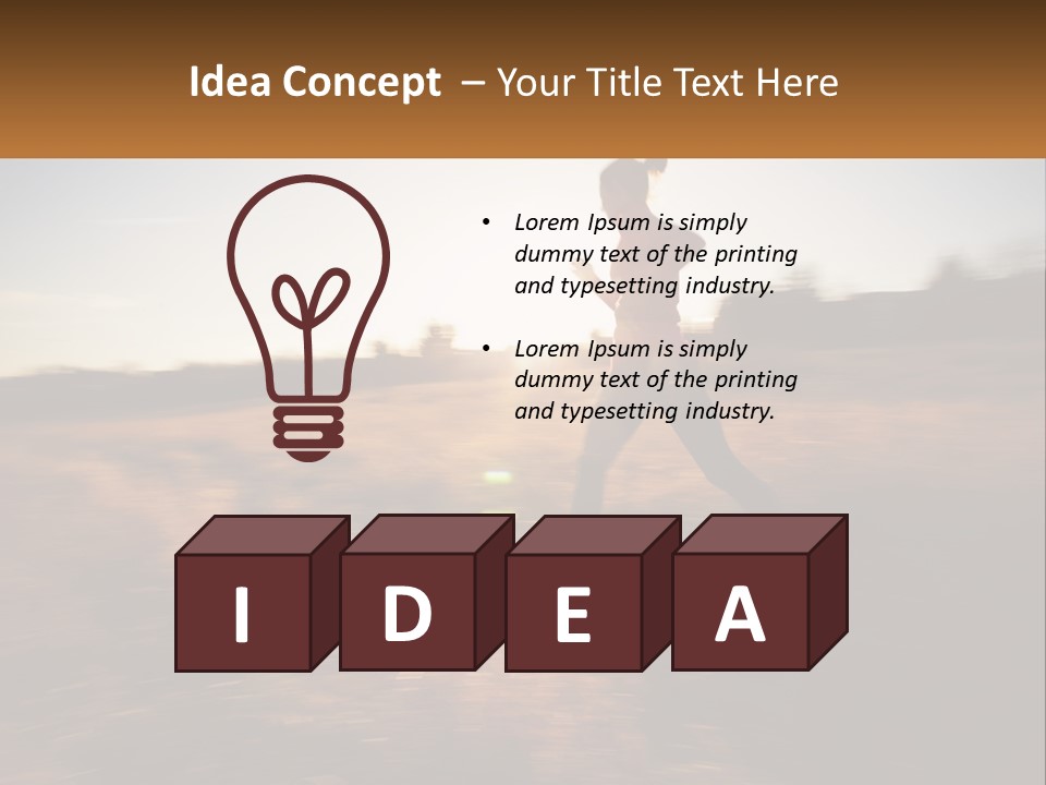 Fit Park Fall PowerPoint Template