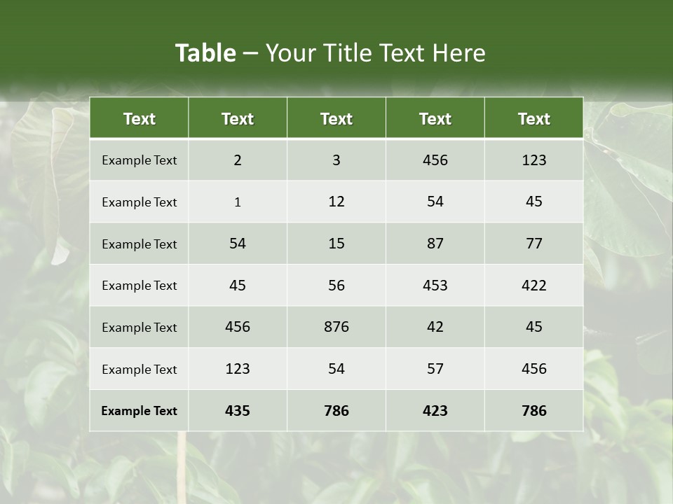 Tail Neotropics Mammal PowerPoint Template