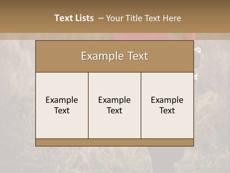 White Sportswear Girl PowerPoint Template