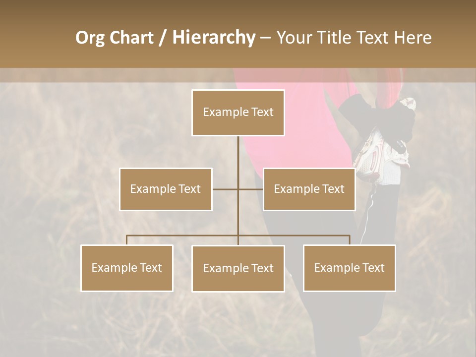 White Sportswear Girl PowerPoint Template