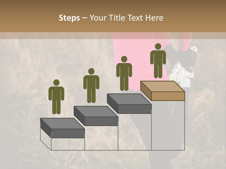 White Sportswear Girl PowerPoint Template