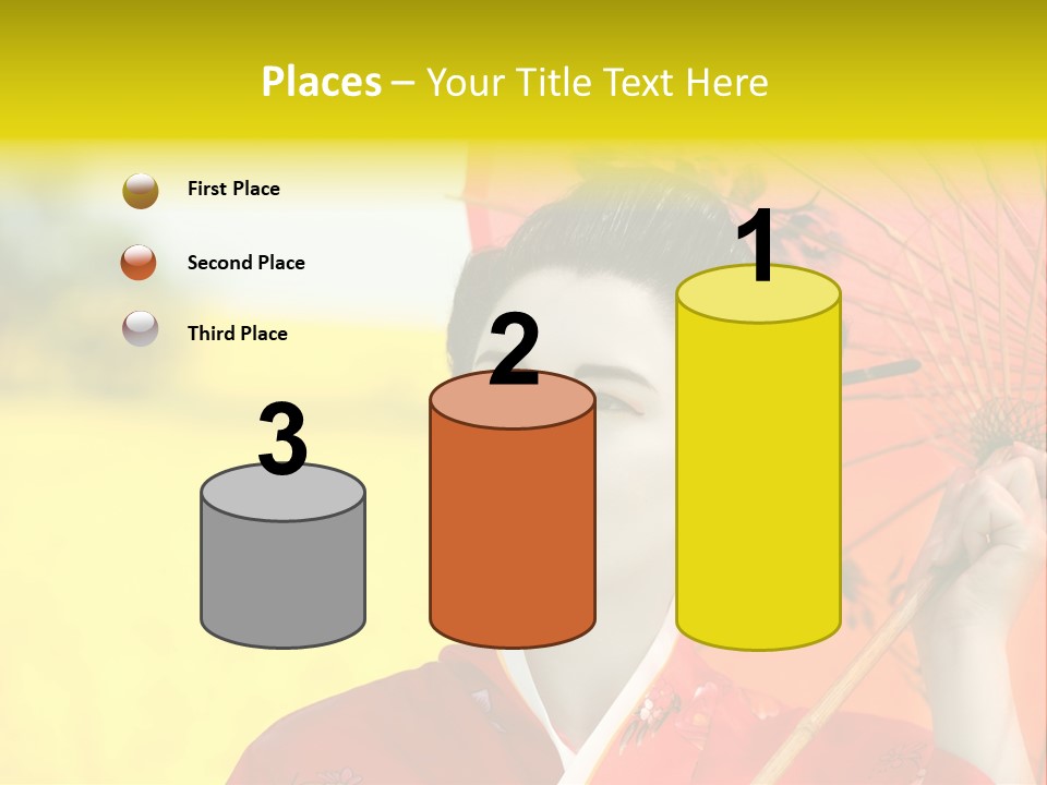 Geisha Japanese Shine PowerPoint Template