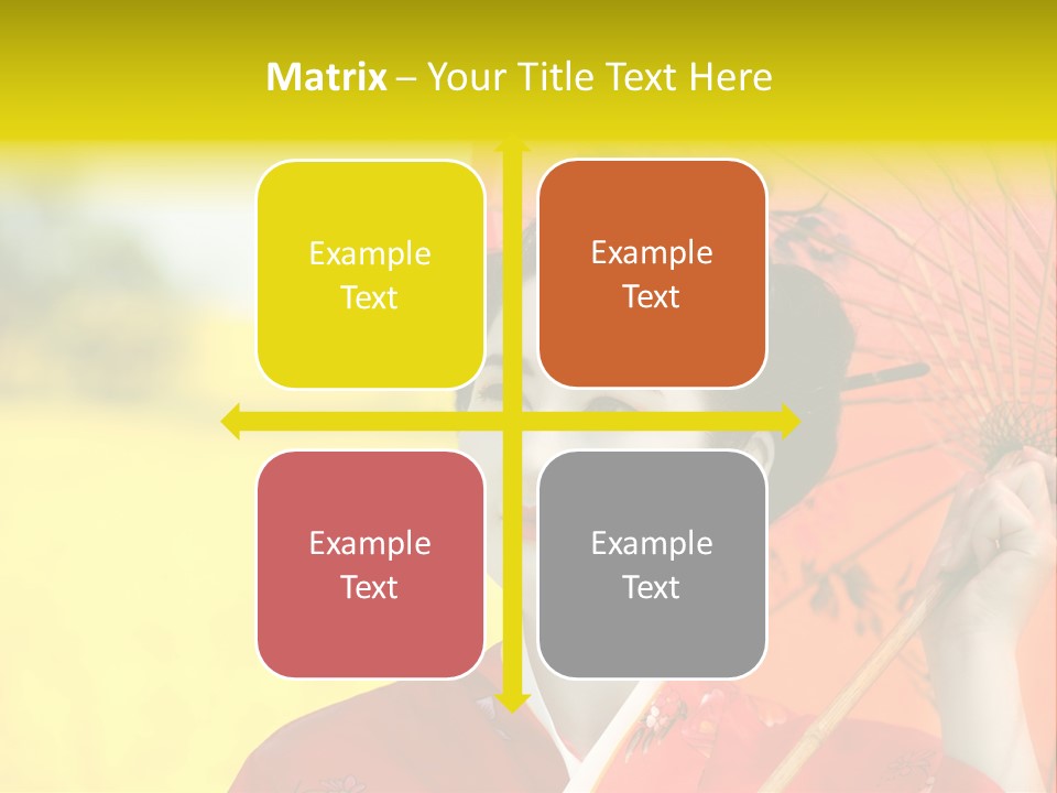 Geisha Japanese Shine PowerPoint Template