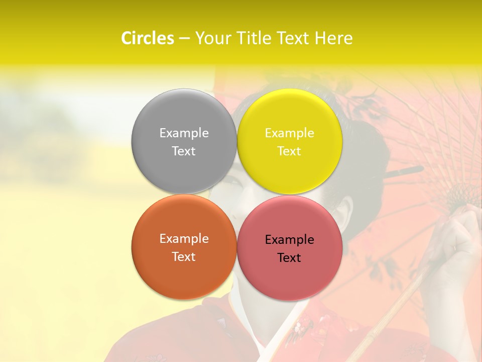Geisha Japanese Shine PowerPoint Template