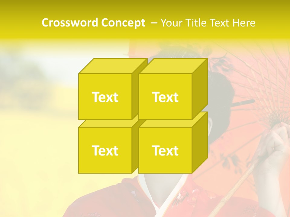 Geisha Japanese Shine PowerPoint Template