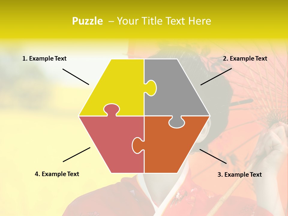 Geisha Japanese Shine PowerPoint Template