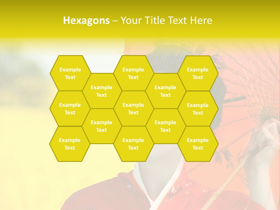 Geisha Japanese Shine PowerPoint Template