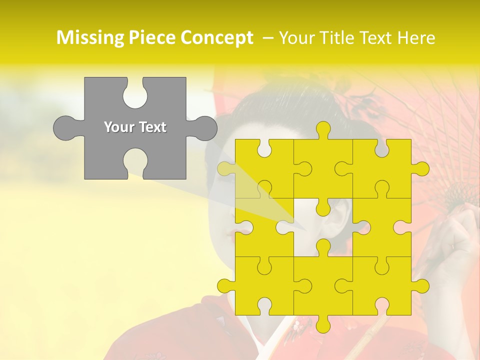 Geisha Japanese Shine PowerPoint Template